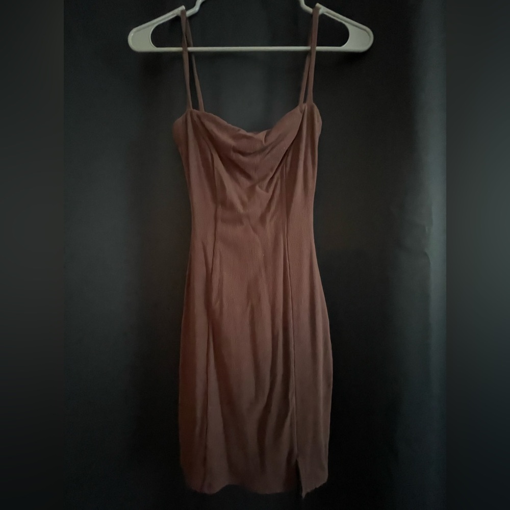 Womens mini dress, fitted